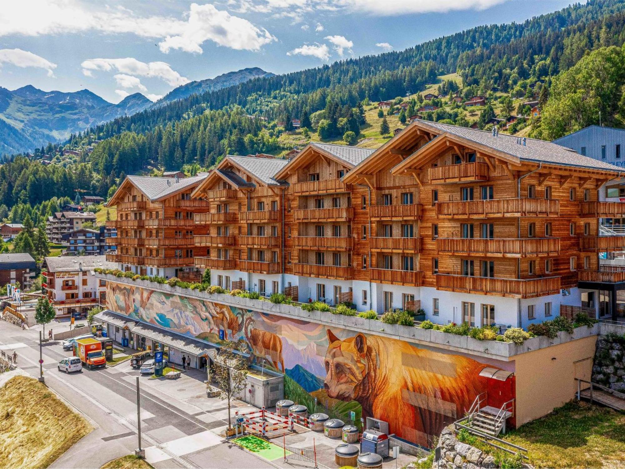 Apartment T-Resort La Tzoumaz 3P6 Vue Vallee By Interhome 외부 사진